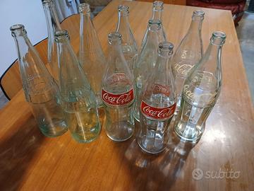 Bottiglie cocacola anni 60