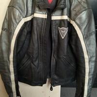 dainese giacca in pelle da moto
