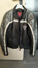 dainese giacca in pelle da moto