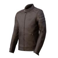 GIACCA PELLE VINTAGE MOTO CAFE' RACER GASOLINE