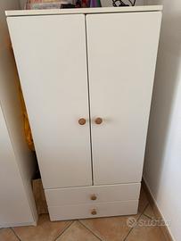Ikea SMASTAD armadio bambini cameretta come nuovo