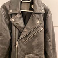 Giubbotto Biker in pelle