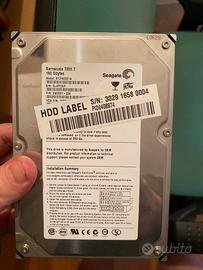 Hdd ide 160gb seagate