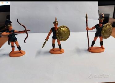 Atlantic Soldatini Greci Dipinti a mano scala 1:32