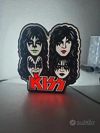 🎸 Lampada LED Rock Band – Insegna Luminosa 3D