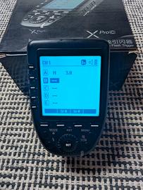 Trasmettitore/Trigger Godox X-Pro C per Canon