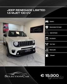 Jeep Renegade 1.6 Mjt 130 CV Limited