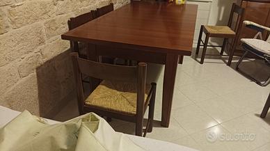 Tavolo allungabile 180 x 90 in noce