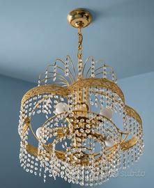 lampadario cristallo