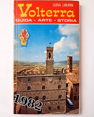 Guida Turistica "Volterra" Toscana 1982 Vintage