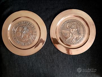 "PIATTI  IN  RAME  VINTAGE "