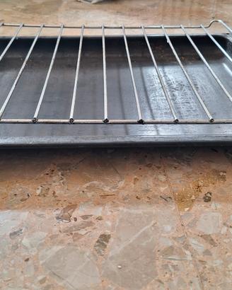 griglia e leccarda per forno