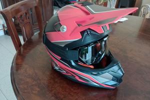 casco integrale bhr enduro/motocross 