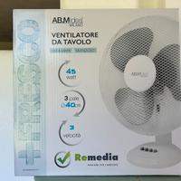 Ventilatore da tavolo ABMidea - 40cm - 3 pale