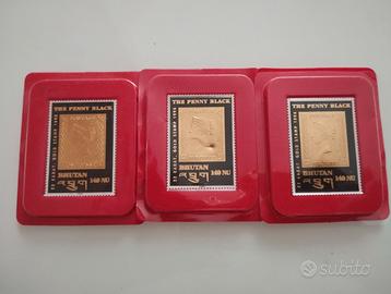 Francobolli buthan the penny black