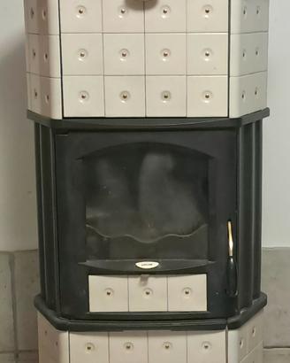 Stufa a legna con forno Lincar Monella