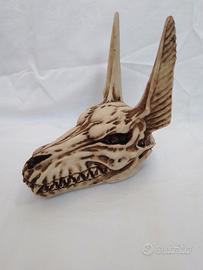 Anubis - Teschio gotico in resina 
