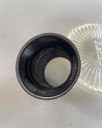 Obiettivo proiettore vintage Wetzlar Maginon 1:2,5
