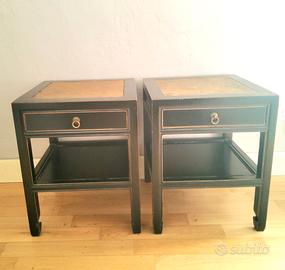 Coppia comodini cinesi