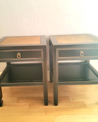 Coppia comodini cinesi