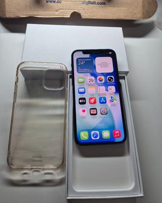 iPhone 12 64GB Blu – Batteria 100% – Schermo Nuovo