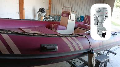 Gommone Nuova Jolly + suzuki df40 EVO pakage