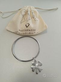 Bracciale quadrifoglio
