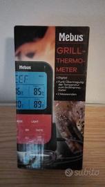 TERMOMETRO DIGITALE GRILL MEBUS CON SONDE
