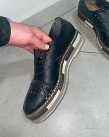 mocassini di pelle scarpe donna