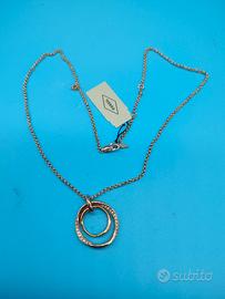Collana in acciaio anallergico FOSSIL
