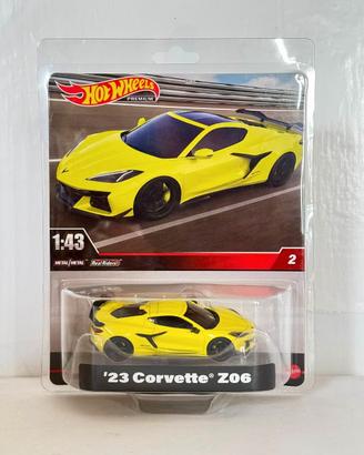 Hot Wheels Corvette Z06 Premium 1:43