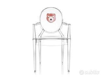 Sedia Kartell Louis Ghost con decoro orso – origin
