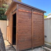 Casetta da giardino in legno 2x3 metri