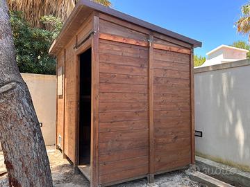 Casetta da giardino in legno 2x3 metri