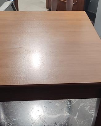 tavolo in legno con apertura a libro 