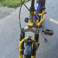 Bici molinari mtb full suspension bambino