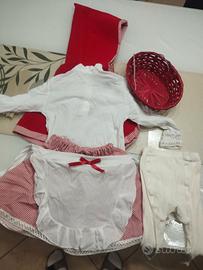 vestito di carnevale cappuccetto rosso 