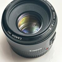Canon  obiettivo ef 50 mm f 1.8