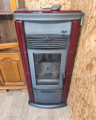 termostufa a pellet idro  Thermorossi ecotherm h20