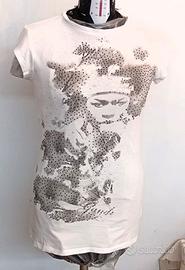 T-shirt Gaudi 100% cotone Vintage soul