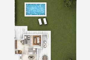 Trilocale luminoso e confortevole