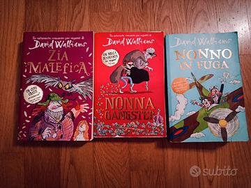 3 volumi di David Walliams come nuovi