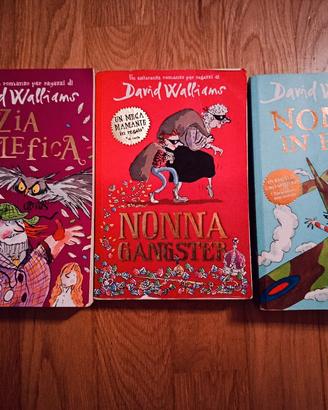 3 volumi di David Walliams come nuovi
