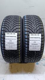 2 GOMME 195 55 16 CONTINENTAL INV RIF4202