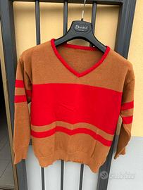 Maglione donna, taglia M, scollo a V