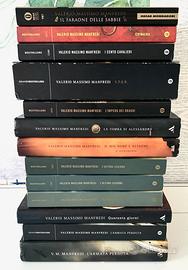 13 libri di Valerio Massimo Manfredi