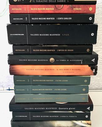 13 libri di Valerio Massimo Manfredi