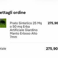 Prato sintetico