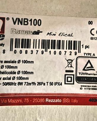 aspiratore bagno