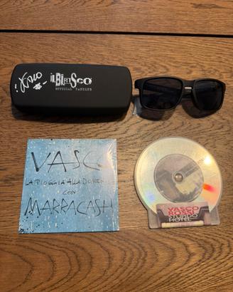 Vasco Rossi lotto CDs promo + occhiali da sole